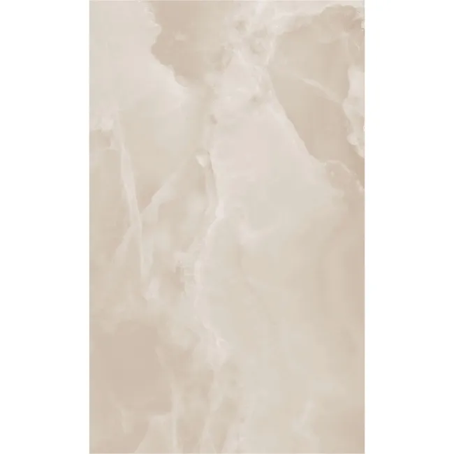 Garner Ivory Onyx Marble Effect Gloss Ceramic Wall Tile