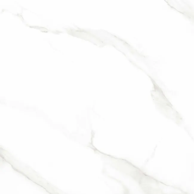 Lumiere White Marble Effect Large Polished Porcelain Tile
