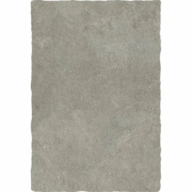 Mineral Dark Grey Rustic Edge Stone Effect Porcelain Tile 
