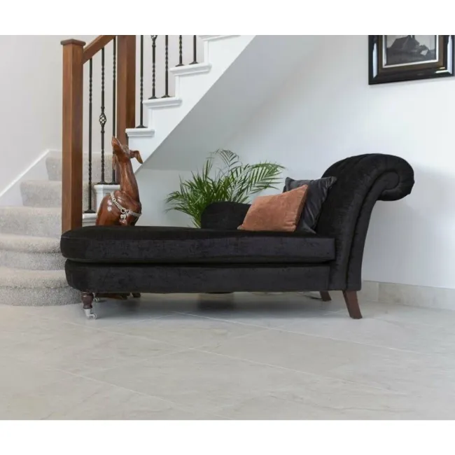 Muse White Italian Matt Porcelain Floor Tiles