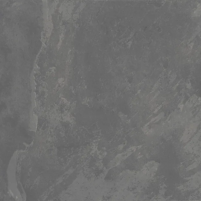 Mustang Light Grey Slate Effect Matt Porcelain Floor Tile