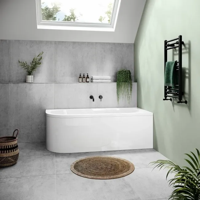 Optic Light Grey Matt Stone Effect Porcelain Wall and Floor Tile