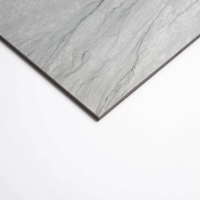 Roca Platinum Grey Stone Effect Porcelain Wall and Floor Tile 