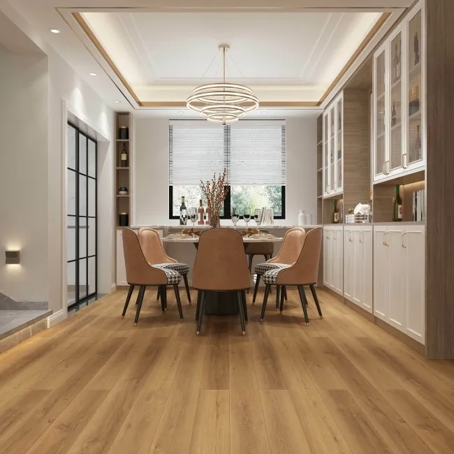 Sierra Natural Oak Effect Luxury Click Vinyl Flooring 5mm
