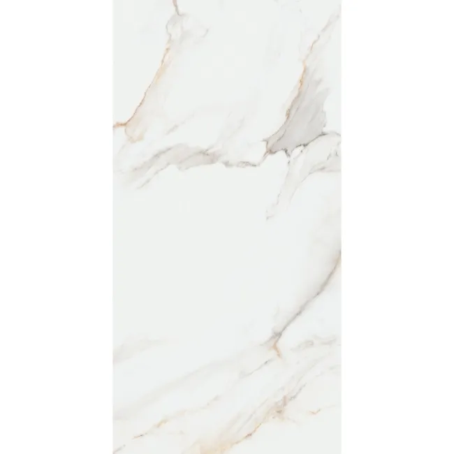 Lumiere Golden Grey Marble Effect Large Matt Vitrified Ceramic Tile