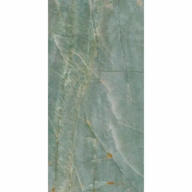 Roca Topazio Green Marble Effect Polished Porcelain Wall & Floor Tile