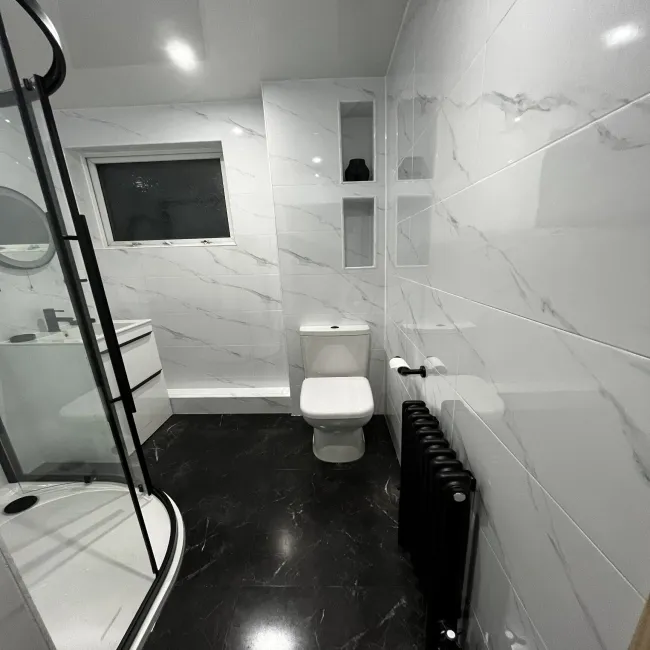 Alaskan Calacatta White Marble Effect Gloss Ceramic Wall Tile