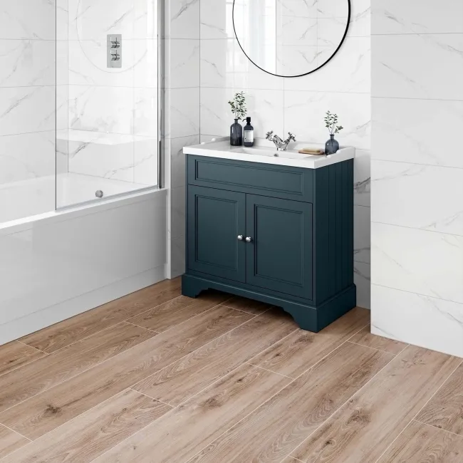 Verbier Honey Large Wood Effect Anti-Slip Matt Porcelain Floor Tile