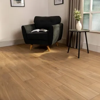 Timber Oak Wood Effect Matt Porcelain Floor Tile