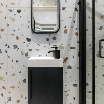 Trend White Terrazzo Multicolour Wall and Floor Tile
