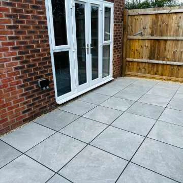 Maverick Grey Outdoor Slab Tiles
