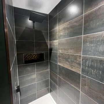 Metal Iron Rectified Porcelain Wall And Floor Tile