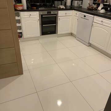 Blanco Rectified Gloss Porcelain Floor Tile