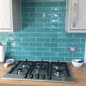 Village Teal Wall Tiles