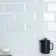 Metro Retro Bevelled Baby Blue Gloss Wall Tile