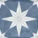 Supernova Star Blue Patterned Matt Vitrified Ceramic Floor Tile