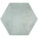 Oasis Aquamarine Hexagon Matt Porcelain Wall and Floor Tile