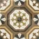 Osborne Marron Victorian Patterned  Matt Ceramic Floor Tile