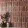 Rubik Garnet Red Kit Kat Effect Gloss Ceramic Wall Tile