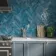Style Aqua Blue Brick Effect Gloss Ceramic Wall Tile