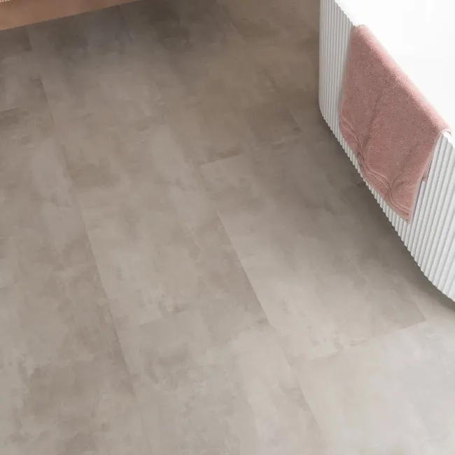 Antalya Grey Stone Tile Luxury Click Vinyl Flooring 6mm