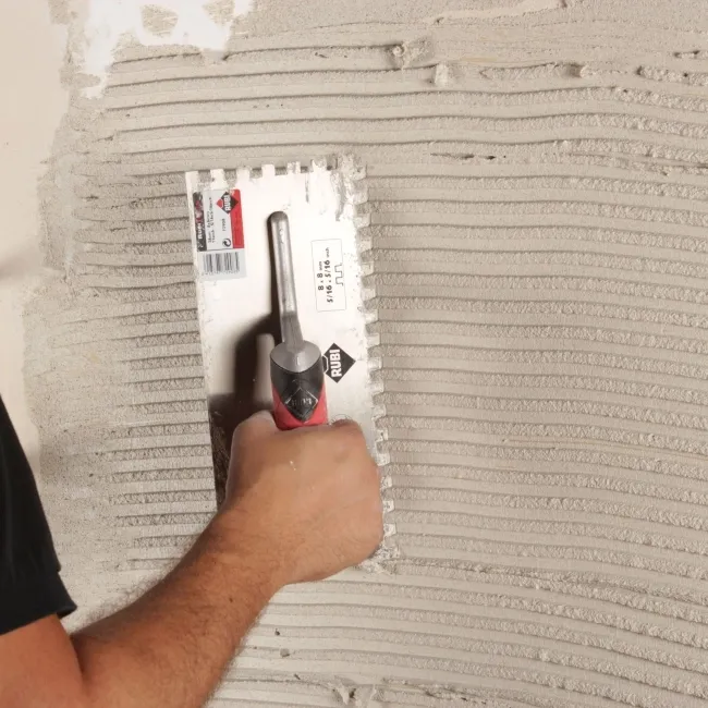 6mm Rubi INOXStainless Steel Notched Trowel