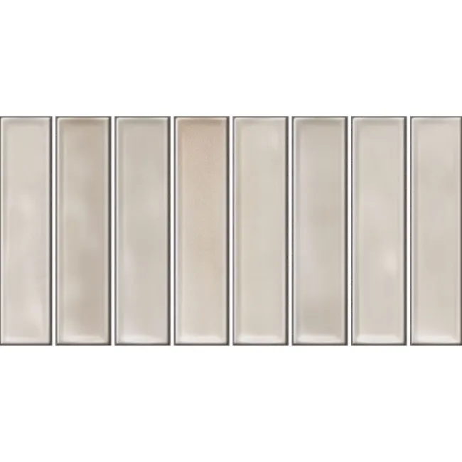 Alba Beige Kit Kat Effect Gloss Ceramic Wall Tile