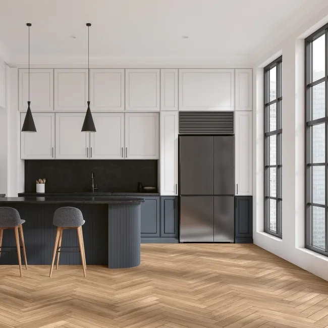 Nogal Brown Wood Effect Matt Porcelain Floor Tile