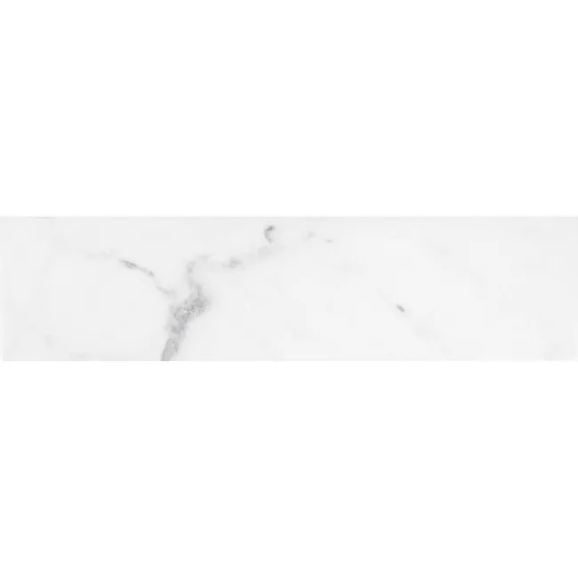 Carrara White Marble Effect Matt Brick Wall Tiles