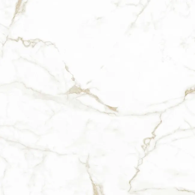 Carrera Gold Marble Effect Rectified Large Matt Porcelain Floor Tile