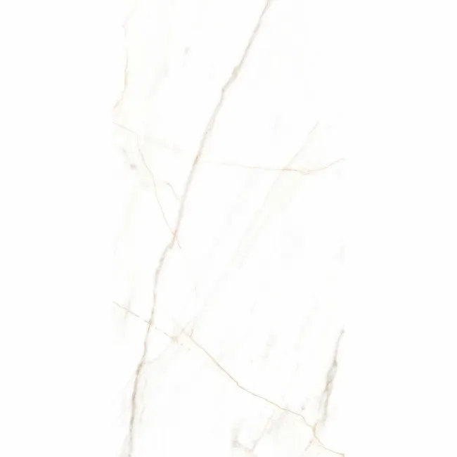 Carrera Gold Marble Effect Rectified Polished Porcelain Wall and Floor Tile