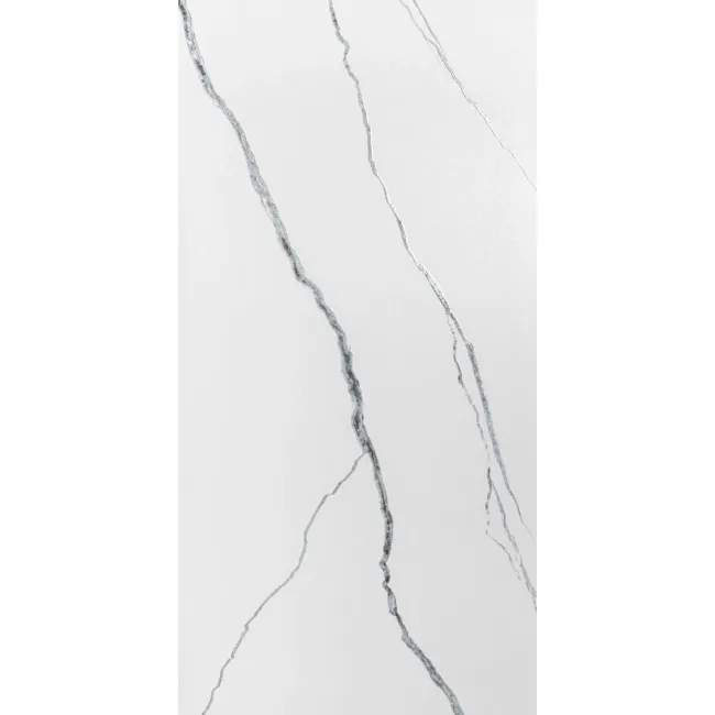 Da Vinci White Marble Effect Semi Polished Porcelain Tile