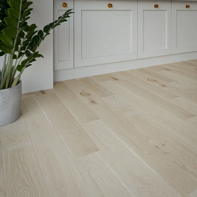 Delamere Modern Smooth Oak Engineered Wood Flooring 13x150mm Oiled