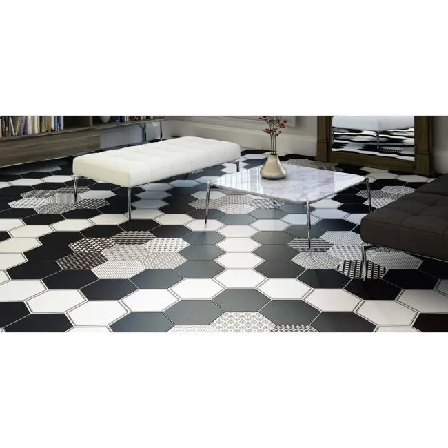 Apollo Grazia Hexagon Decor Wall And Floor Tiles