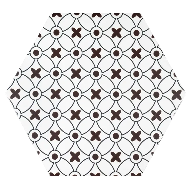 Apollo Grazia Hexagon Decor Wall And Floor Tiles