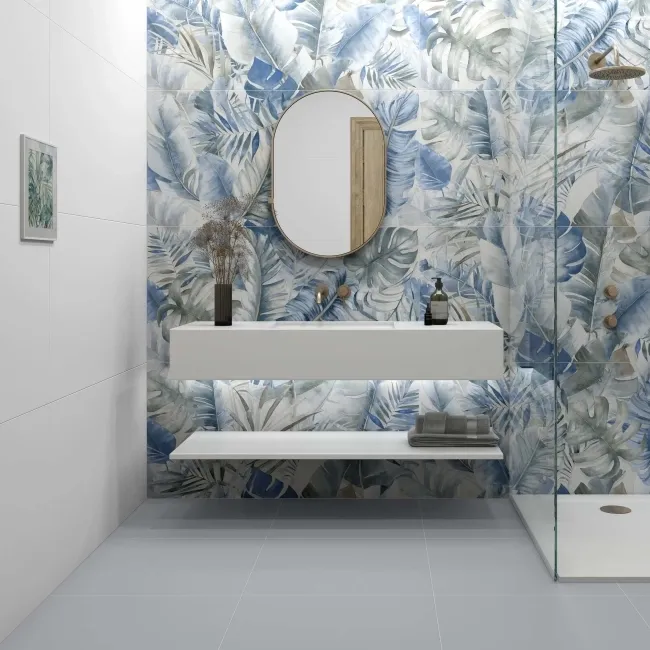 Lifefull Pearl Grey Anti Slip Porcelain Floor Tile