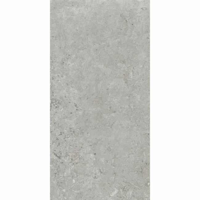 Roca Limestone Effect Grey Matt Porcelain Wall & Floor Tile