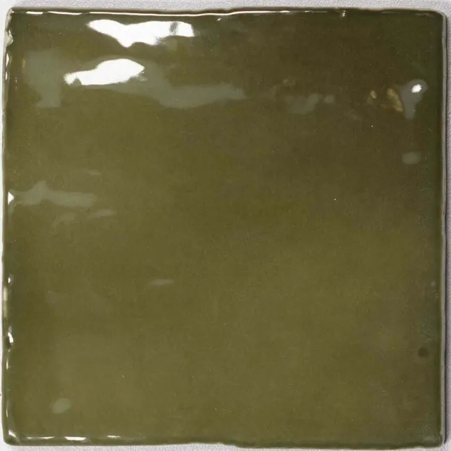 Manacor Basil Green 100x100mm Wall Tile