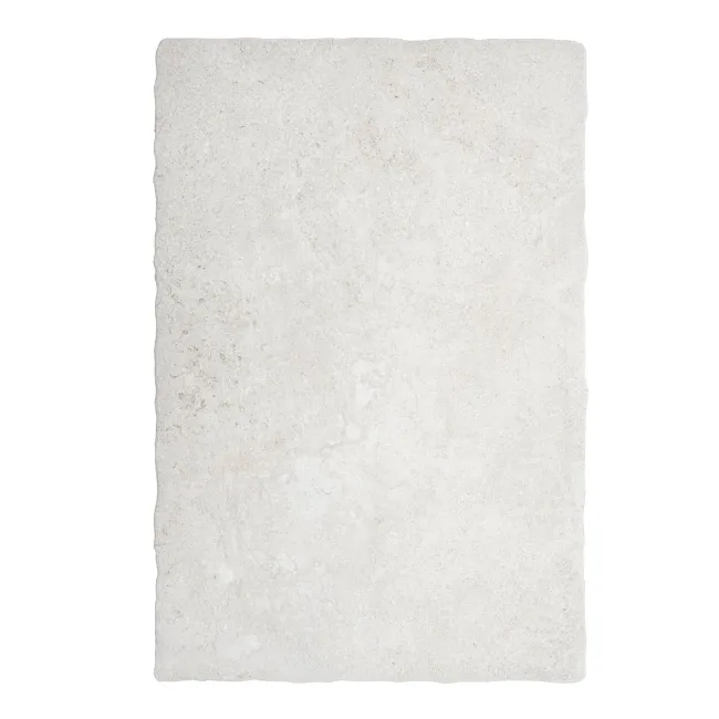 Mineral White Rustic Edge Stone Effect Porcelain Outdoor Slab