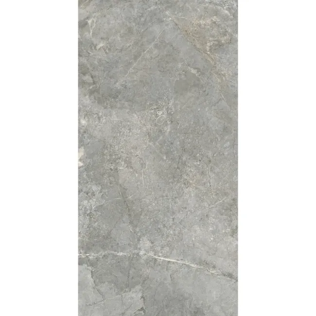 Mylos Grey Stone Effect Matt Porcelain Wall & Floor Tile