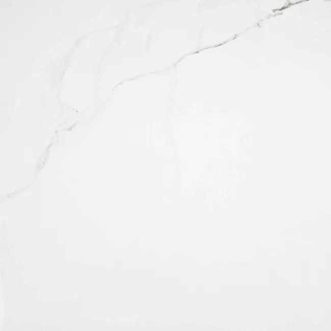 Place White Polished Marble Effect Floor Tile