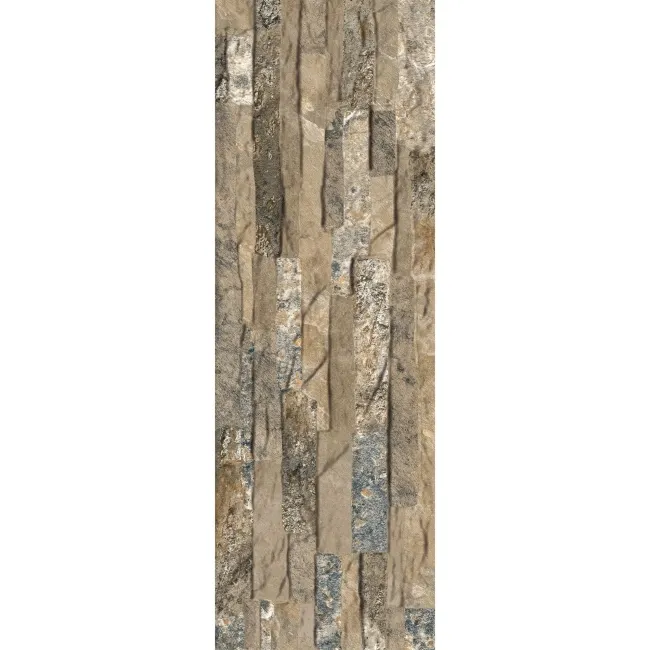 Ruy Stone Beige Dry Wall Effect Ceramic Wall Cladding Tile