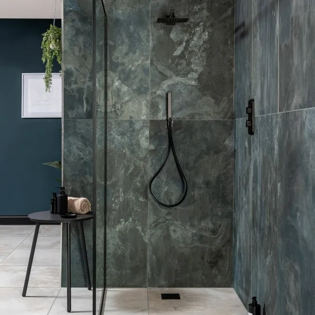 Slate Way Blue Matt Porcelain Wall and Floor Tile