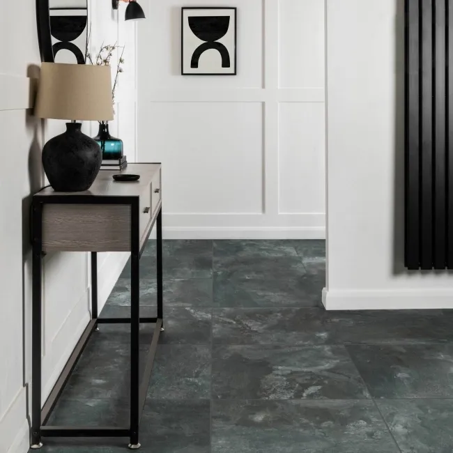 Slate Way Blue Matt Porcelain Floor Tile