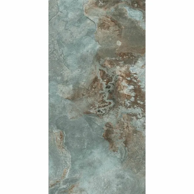 Slate Way Green Matt Porcelain Wall and Floor Tile