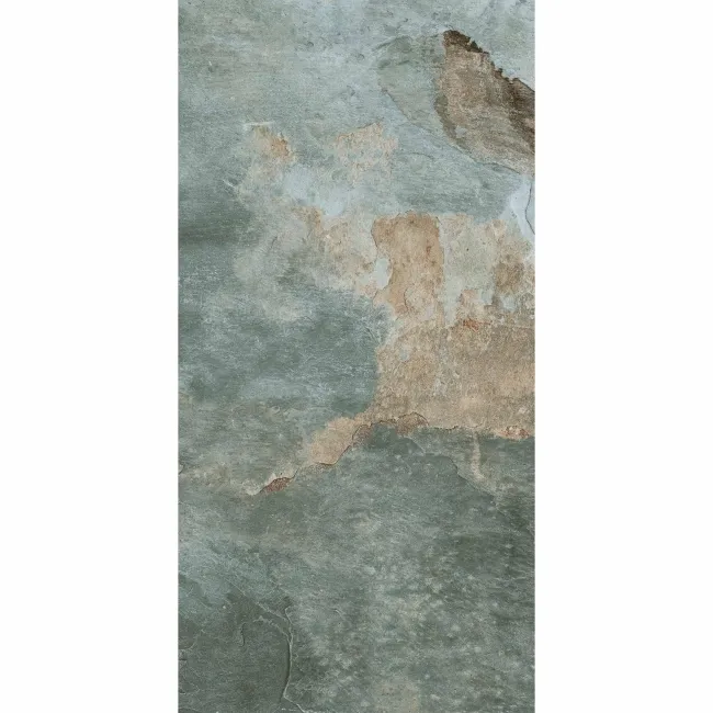 Slate Way Green Matt Porcelain Wall and Floor Tile