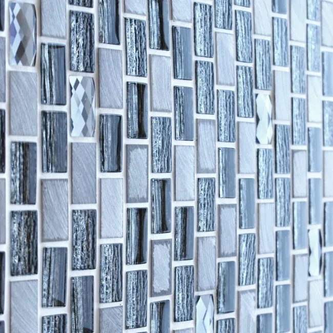 Grace Grey Glass Mosaic 288x306