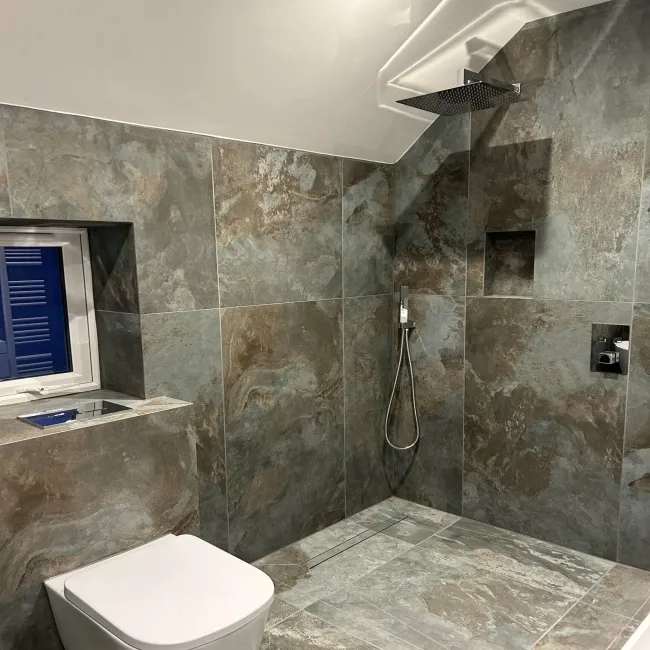 Slate Way Green Matt Porcelain Wall and Floor Tile