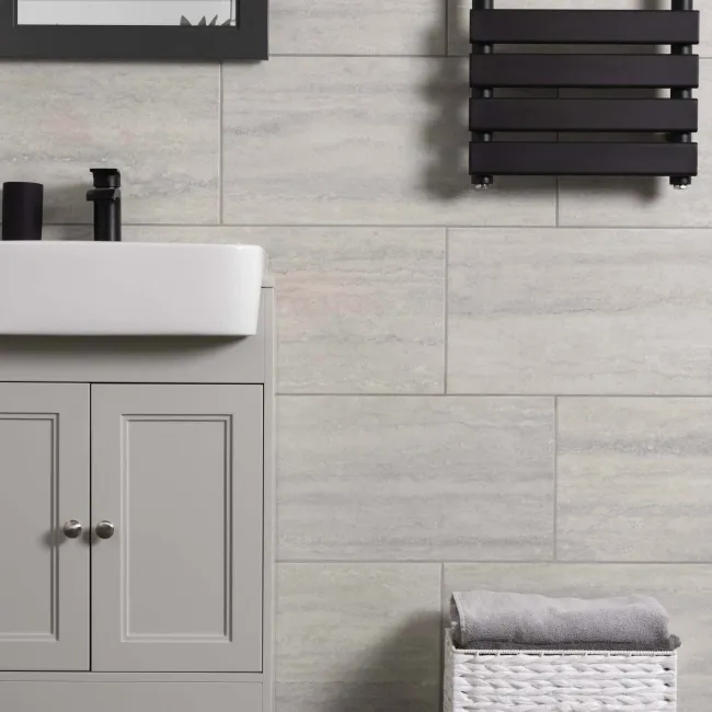 Veneto Grey Glossy Wall Tiles