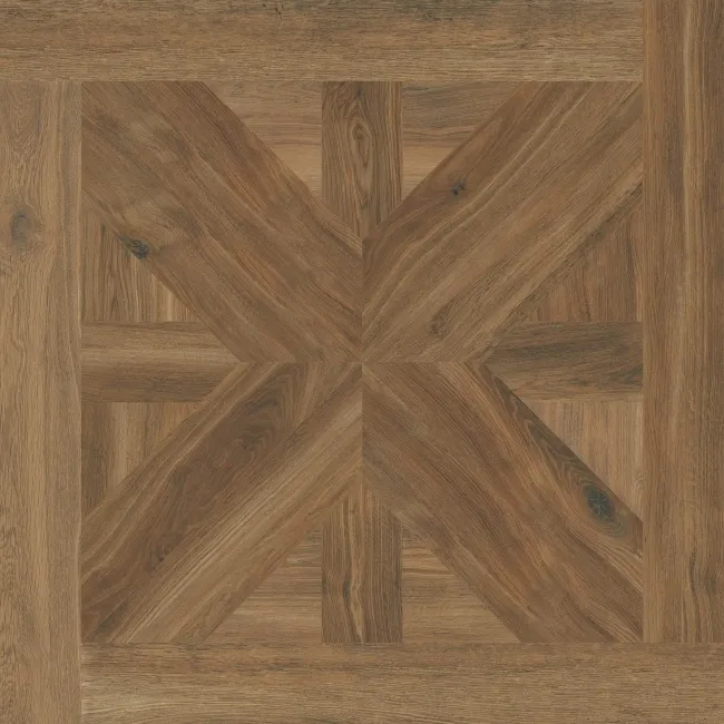 Volte Walnut Woven Wood Effect Matt Porcelain Floor Tile